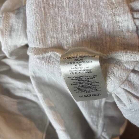 Free People Floral Embroidered Oversized Tunic Top Women’s Medium Boho Peasant - Picture 15 of 16